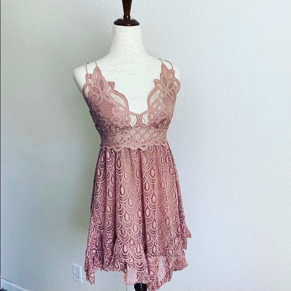 Free People Acela Dress - Rose